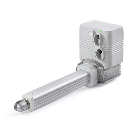 Ewellix Actuator, Sliding Screw with Aluminium Tube, 8000 N Force, 200mm Stroke, 7.5-6mm/s, 100-240 VAC MAX74-A200415A0100-000